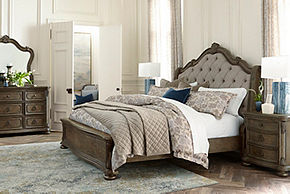 Havertys iron online beds